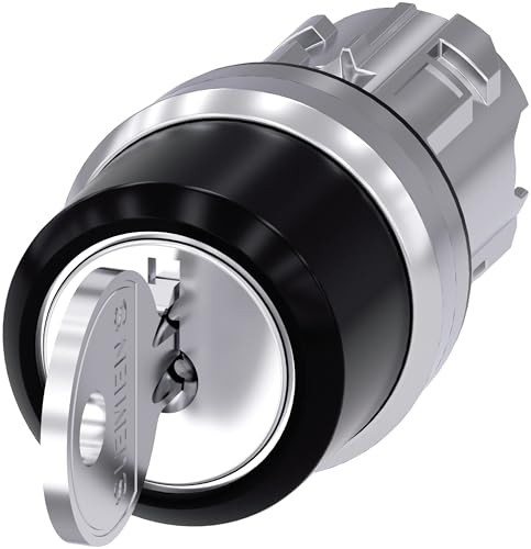 Siemens SIRIUS ACT 3SU10 Schlüsselschalterkopf 22 mm 3 Positionen SB30 Tastend IP66, IP67, IP69K
