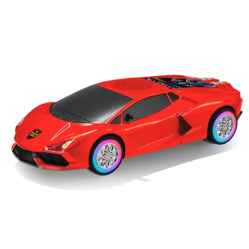 WSTER WS-690 Hypercar Portable Bluetooth Speaker, LED Wheel...