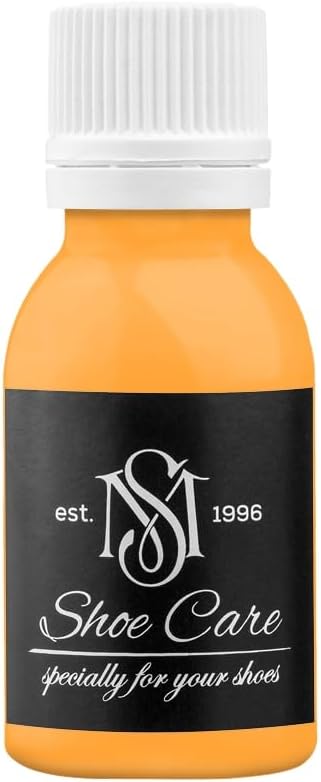 Universal Leather Dye - NCS S 0570-Y30R Marigold Orange Light - High Coverage Leather Paint for Shoes, Bags, Canvas & Sneakers by MAVI STEP - 0.34 fl oz / 10 ml