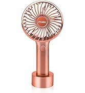 Amazon | Miady 携帯扇風機 5000mAh大容量 3段階風力調節 USB-Type C