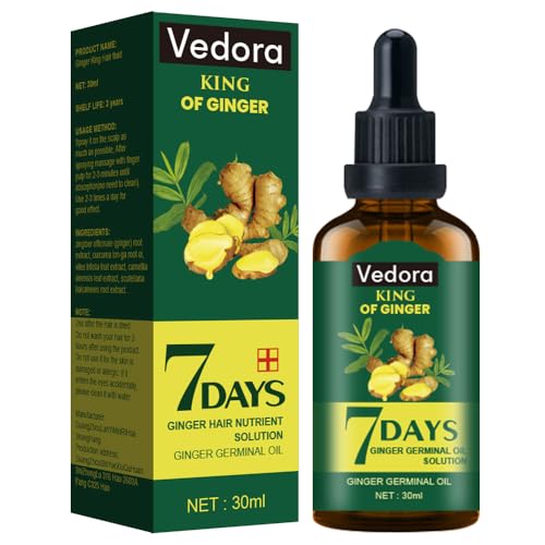 Vedora Ginger Hair Growth Oil 1.05oz