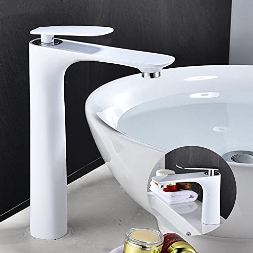 Grifo monomando de lavabo con agua caliente para solucionar salpicaduras en el baño 6