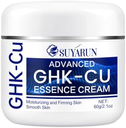 GHK-Cu Creme Facial Peptídeo de Cobre Hidratante Anti-idade com Á...