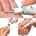 Pure Enrichment PureNails 10-Piece Professional Manicure and Pedicure Kit - Electric Nail Drill Set for Salon-Quality Grooming at Home - 7 Nail Drill Bits, 2 Speeds, LED Grooming Light and Storage Bag