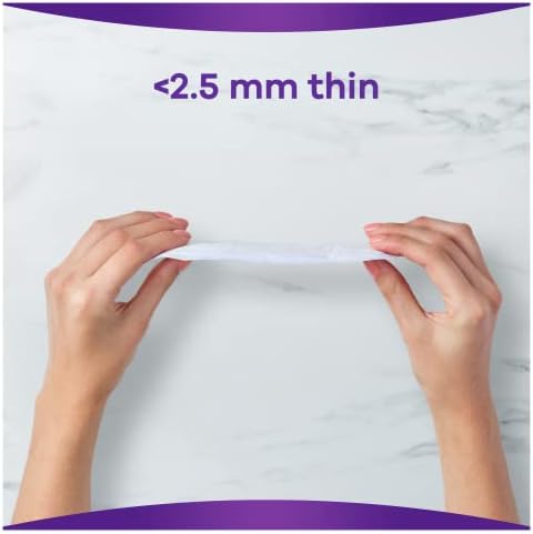 Always Discreet Incontinence Liners Women, 80 High Absorbency Liners (20 x 4 Packs), Thin and Flexible, Long Liners for Sensitive Bladder