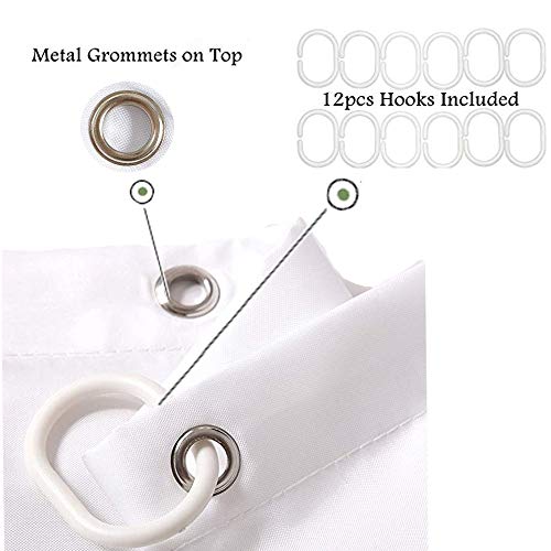 Mkikejoy Polka Dot Shower Curtain Bathroom Rules Shower Curtain For Kids Boys Girls Teens Rainbow Watercolor Polyester Fabric Bathroom Decor Set With 12 Plastic Hooks 72X72 Inch #TOP4