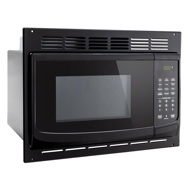 Tough Grade Black 1.0 Cu. Ft Microwave | 900W Output, 120V | Replaces High...