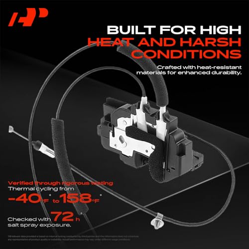 Image of A-Premium Rear Right Passenger Side Door Lock Actuator Compatible with Nissan Murano 2003-2007