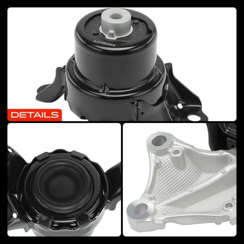 A-Premium 3PCS Engine Motor Mount Transmission Mount and Torque Strut Mount Kit Compatible with Honda HR-V 2016-2022 1.8L, AWD, Automatic Transmission, Replace# 50822T9A013, 50850T7W003 by A-Premium - Image 9
