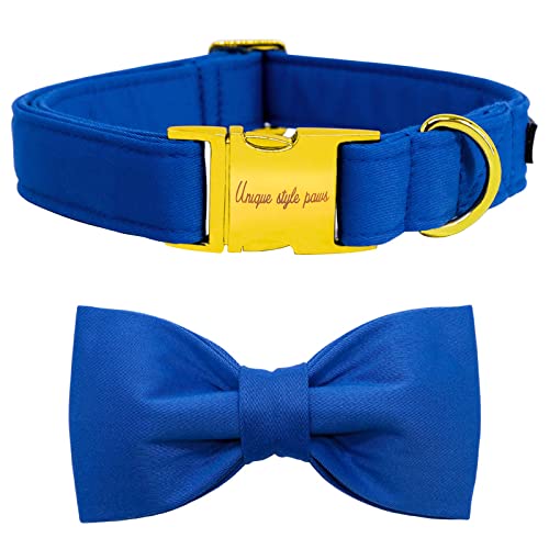 Unique style paws Dog Collar with Bowtie