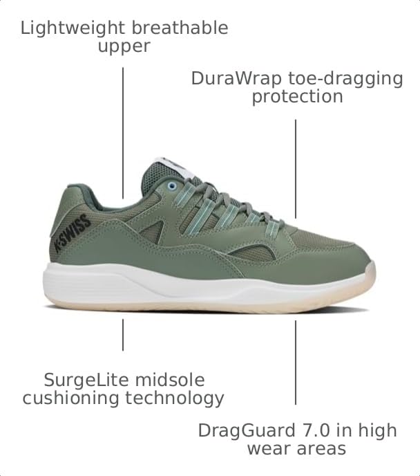 Image of K-Swiss Men's Tura Team Pickleball Shoe