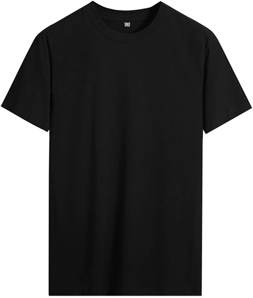 Dress CiciMen's Shirt, Short Sleeve Cotton Shirts for Men, Premium Non-Sticky Cotton T-Shirt