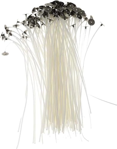 Mechas preenceradas para hacer velas, pack 30 unidades
