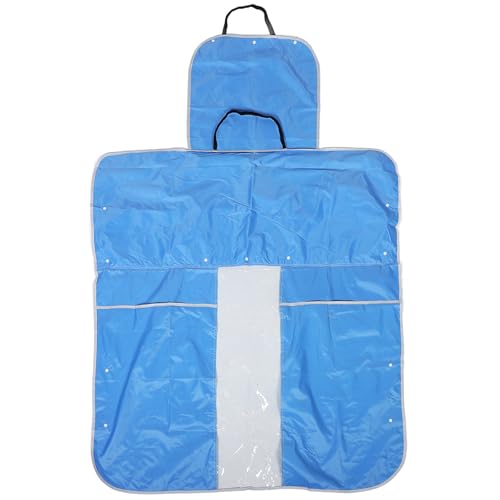 Funda cortavientos para vehículo eléctrico: protégete del frío con su tela Oxford azul