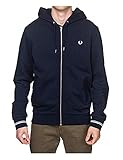 Felpa Fred Perry Uomo modello Hooded Zip Through J
