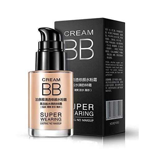 BIOAQUA Creme BB Super Vestindo duradoura sem maquiagem persistente Água Flawless Cream (SUAVE PELE
