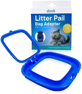 Cat Litter Pail Bag Adapter, Compatible with Litter Genie