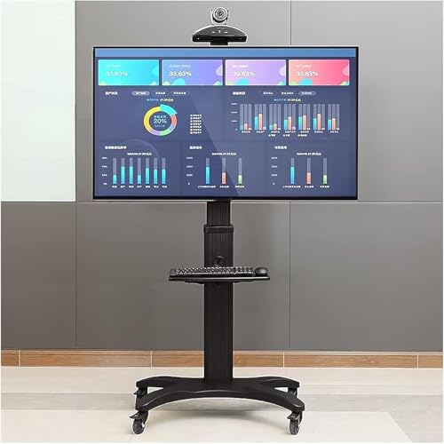 Soporte móvil para TV con ruedas universal miniatura 2