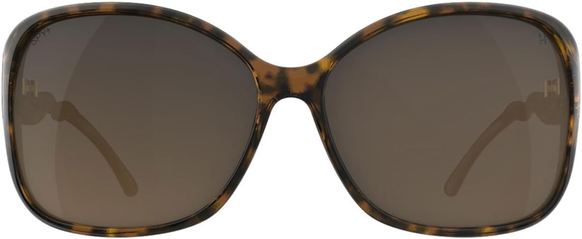 Spy Optic Women's Fiona Butterfly Sunglasses, Honey Tort Black, 63mm