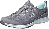 skechers sport d'lites - baskets basses Semelle extérieure flexible Skechers Femme Gratis Sport Basket, Gris, 38 EU