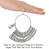 Accmor Ring Sizer Measuring Tool Including Ring Mandrel, Ring Gauge Finger Sizer & Rubber Jewelry Hammer, Metal Ring Measurement Maker Kit Ring Sizing Stick for Man Women Jewelry Making