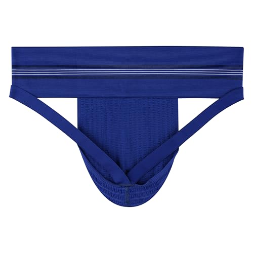 Jockstrap Hombre GYM con Banda de 3" Correa de Suspensor Pack de 1 4