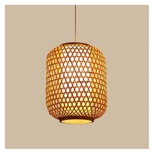 Lustre osier îlot de cuisine suspension rotin salon luminaire industriel E27