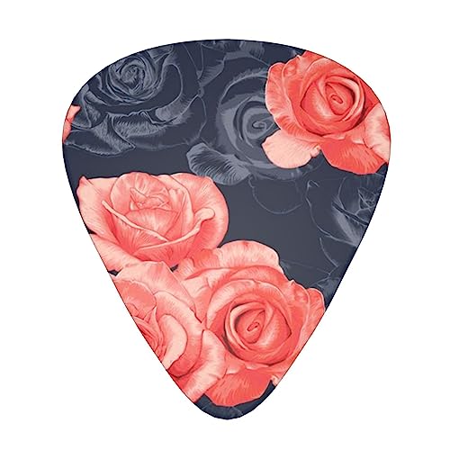 Médiator de guitare Monstera 12 médiators tendance et durables dans une boîte pour ukulélé guitare électrique basse - Les Beatles, Paul McCartney, John Lennon, RIngo Starr, George Harrison Médiator de guitare Monstera 12 médiators tendance et durables dans une boîte pour ukulélé guitare électrique basse