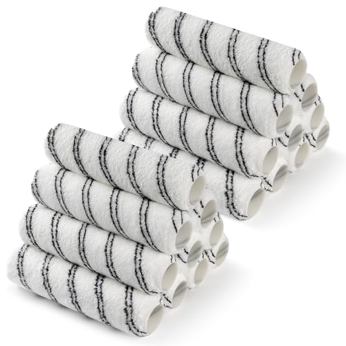CoatPro Twools Paint Roller 20 Pack Microfiber Paint Roller Covers 9 Inch Large 9 Inch Paint Rollers for Painting Walls Covers for Paint Roller Kit
