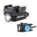 OLIGHT PL-MINI 2 valkyrie 600 Lumen Modular weaponlight Rechargeable Compact Subcompact Pistol Light, Build-in Lithium, Magnetic Charging, Adjustable Mount for Glock, Picatinny Rail (Black)