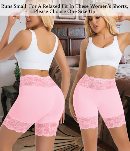 Image of Hibluco Slip Shorts For Under Dresses Anti Chafing Boyshort Women Underwear