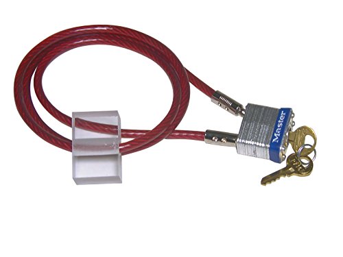 Container Restrainer with Cable Lock Kit
