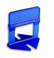 EMAISTORE Tile Leveling System - Pack of 600 Tile Spacers 1/16 inch (1.5mm) (Approximate) - Professional Tile Leveling Clips for Ceramic Tile and Stone Installation