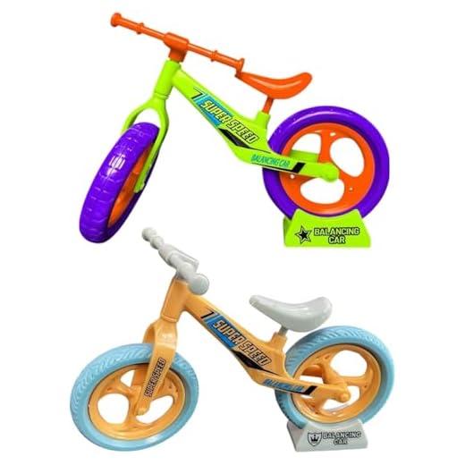 WUNZILO 2 pièces Vélo Miniature Modèle de Montagne Miniature pour Desk Craft Collection,l'enseignement, Bureau, Club, Cycliste Miniature, Les Amoureux du Vélo(Vert + Jaune)