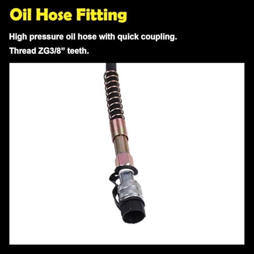 Image of CP-700 Portable Hydraulic Hand Pump 900cc 10000Psi High-Pressure Manual Power Pump Compatible with Separate Hydraulic Tools - Ideal for Jacks, Cutters, and Lifting Equipment (No Gauge)