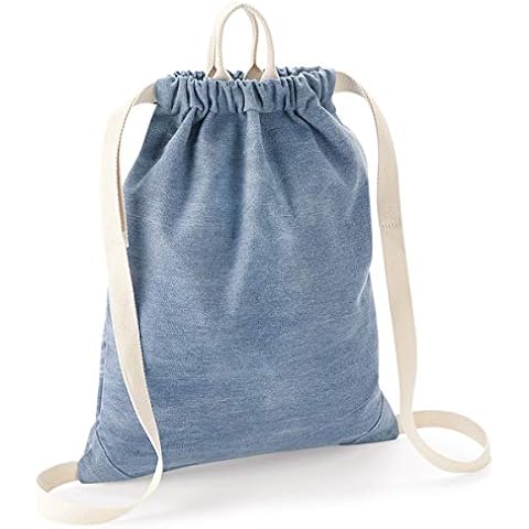 BagBase BG642 Denim Gymsac with Dual Straps Cover