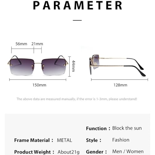 Lunettes de soleil rectangulaires légères MUTYNE pour en finir avec la fatigue - 6