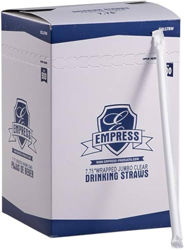 Empress 500 pitillos para beber miniatura 1