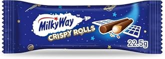 Milky Way Crispy Rolls Chocolate Bar 22.5g Pack Of 6 (1 Box) Fresh Stocks