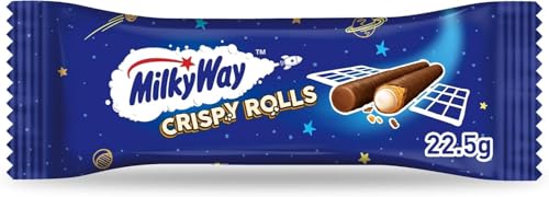 Milky Way Crispy Rolls Chocolate Bar 22.5g Pack Of 6 (1 Box) Fresh Stocks