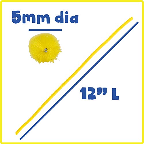 Ready 2 Learn Chenille Stems - Set Of 324 - 10 Colors - Soft Pipe Cleaners - Art Supplies For Diy Crafts - 12 In. Long #TOP5