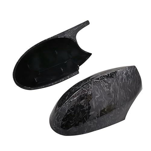 Couverture de rétroviseur aspect carbone premium pour habitacle extérieur E81 E90