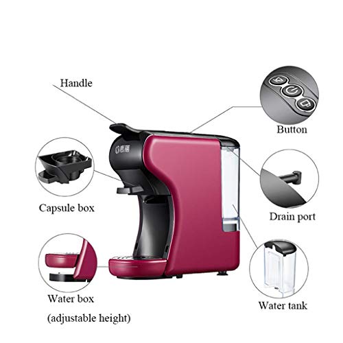 Máquina de café de una Sola Taza portátil Health Tea Machine Machine de Alta presión Automática de Alta presión y… - Imagen 7