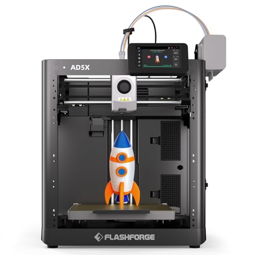 Flashforge AD5X Impresora 3D Multicolor, 600mm/s Alta Velocidad