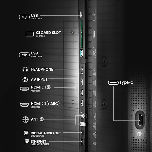 Image of Hisense 189 cm (75 inches) U8Q Series 4K Ultra HD Smart Mini LED PRO TV 75U8Q (Black)