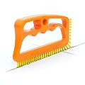 Fuginator Scrub Brush for Tile and Grout: Stiff Nylon Bristle Scrubbing Brush - Bathtub and Shower Scrubber for Floor Joints and Tile Seams - Cleaning Brushes and Supplies for Bathroom and Kitchen