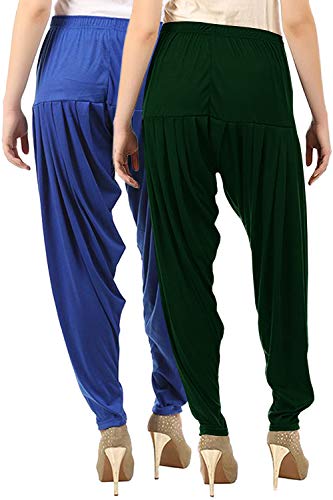 Image of Buy That Trendz Patiala Salwar for Women Relaxed Fit Viscose Patiyala Salwar Harem Bottom Pants