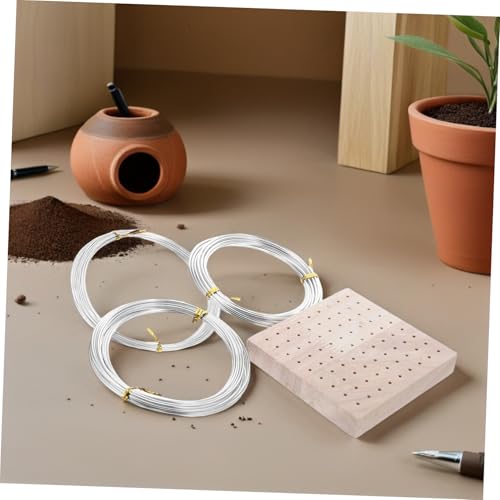 Soporte de arcilla de madera para crear figuras y flores 6