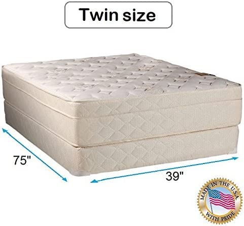 DS Solutions USA Beverly Hills Firm Foam Eurotop (PillowTop) Twin (39