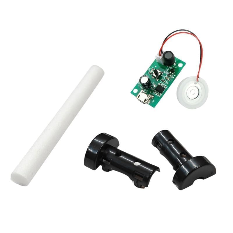 USB Ultrasonic Mist Maker DIY Kit – Mini Air Humidifier with Piezoelectric Fogger Disc for Moisture Atomization, Aroma Diffuser, and Electronic DIY Projects-image-43